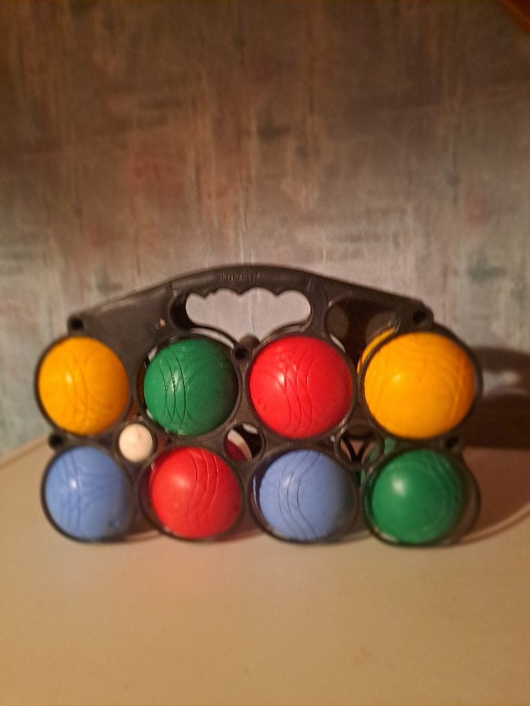 jeu de pétanque vintage, Enlèvement, Utilisé