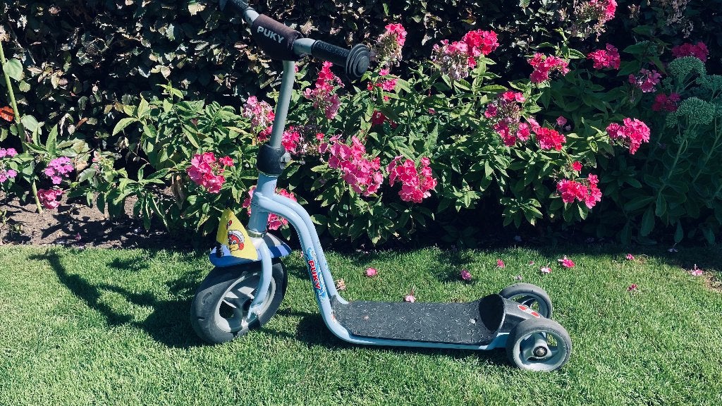 Kinderstep Puky R1 Blauw, Fietsen en Brommers, Steps, Ophalen, Zo goed als nieuw, Overige typen, Puky