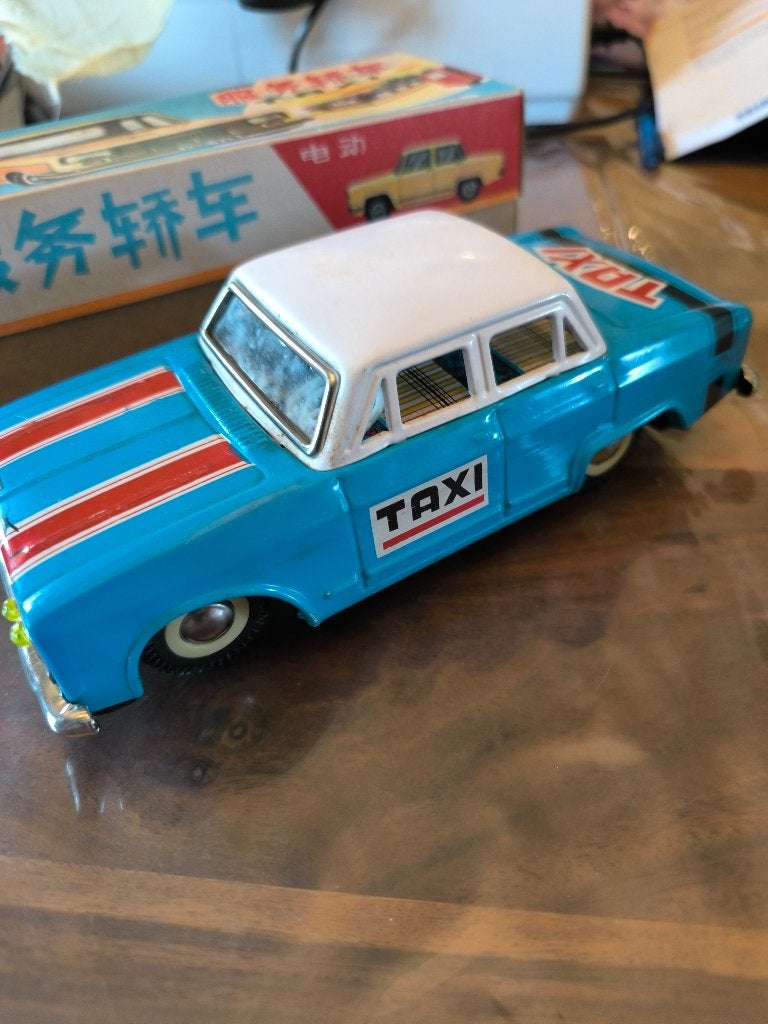 blikken taxi, Antiquités & Art, Antiquités | Jouets, Enlèvement