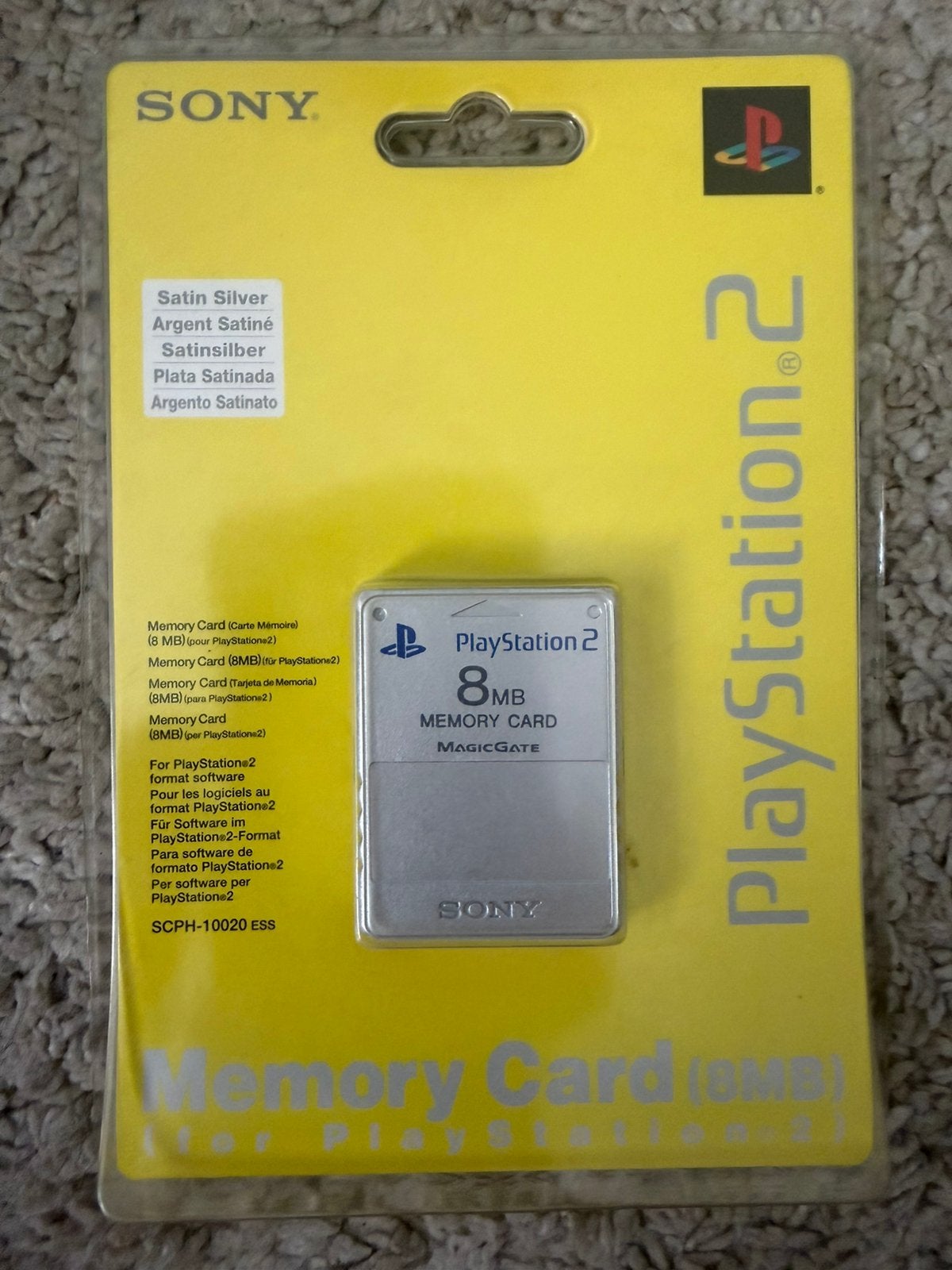 Carte mémoire PS2 sous blister, Consoles de jeu & Jeux vidéo, Envoi, Comme neuf