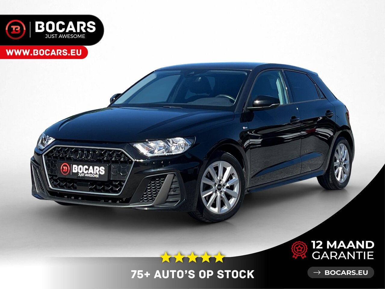 Audi A1 S-Line, A1, 0 kg, Zwart, 5 deurs