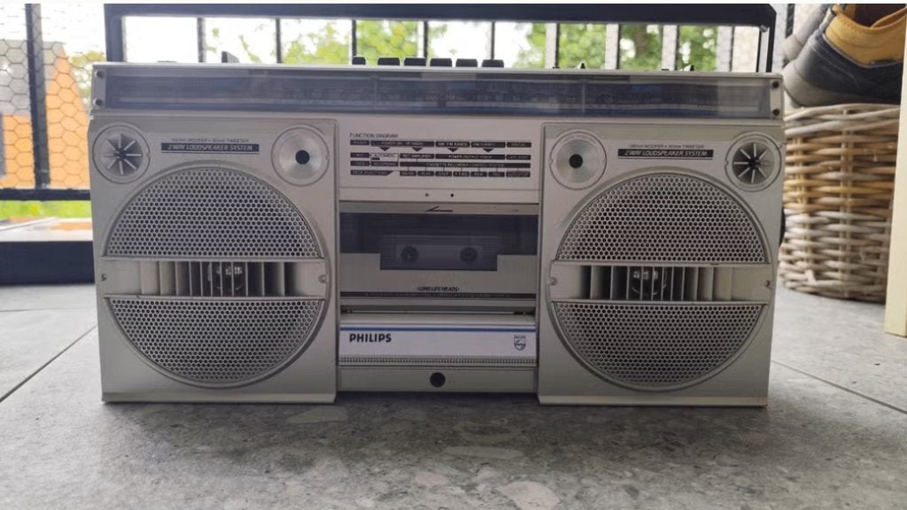 Prachtige Philips D8134 Boombox, Philips, Enlèvement ou Envoi, Comme neuf, Portable