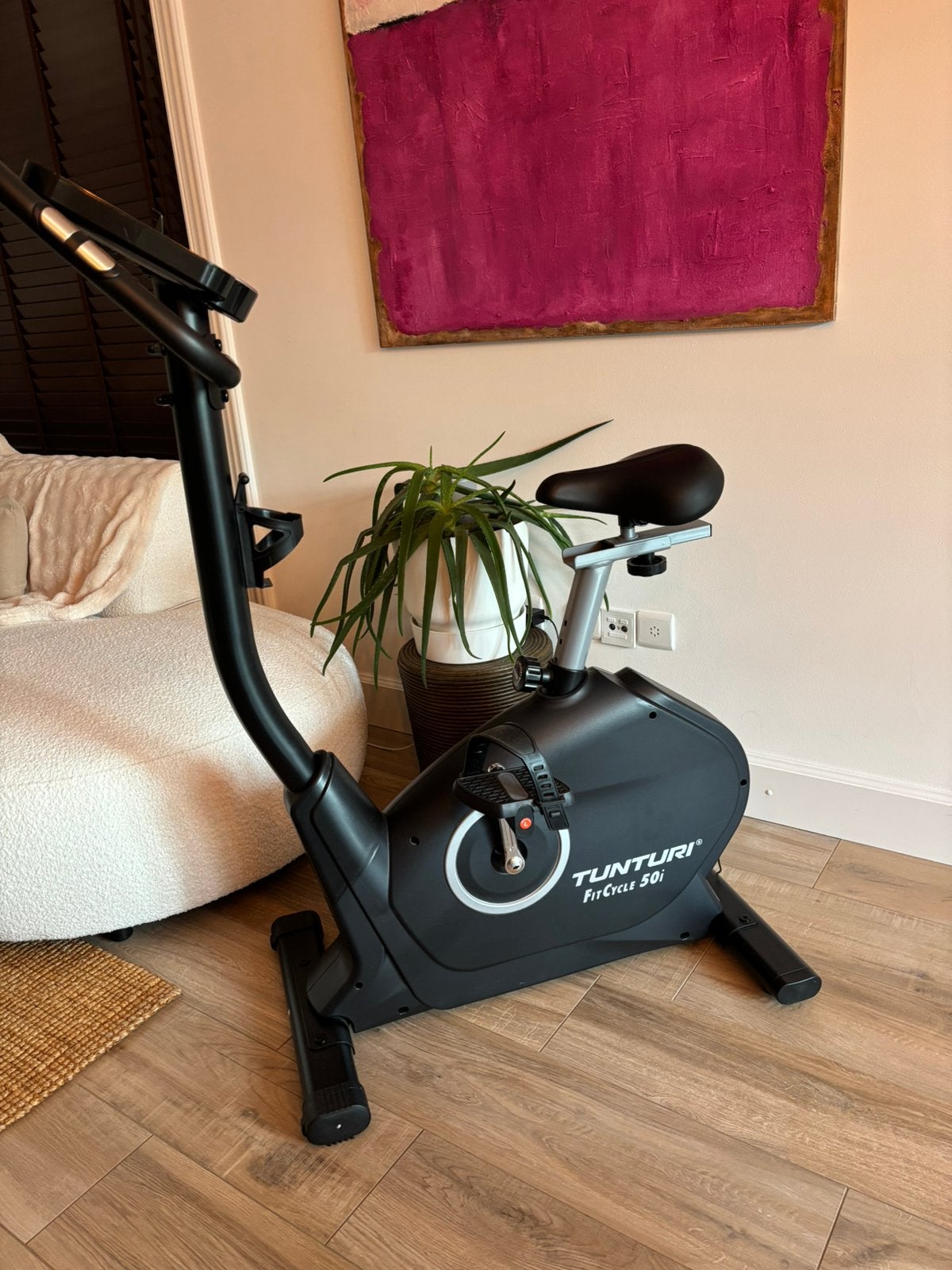 Hometrainer Tunturi Fitcycle 50I, Enlèvement, Comme neuf, Vélo d'appartement