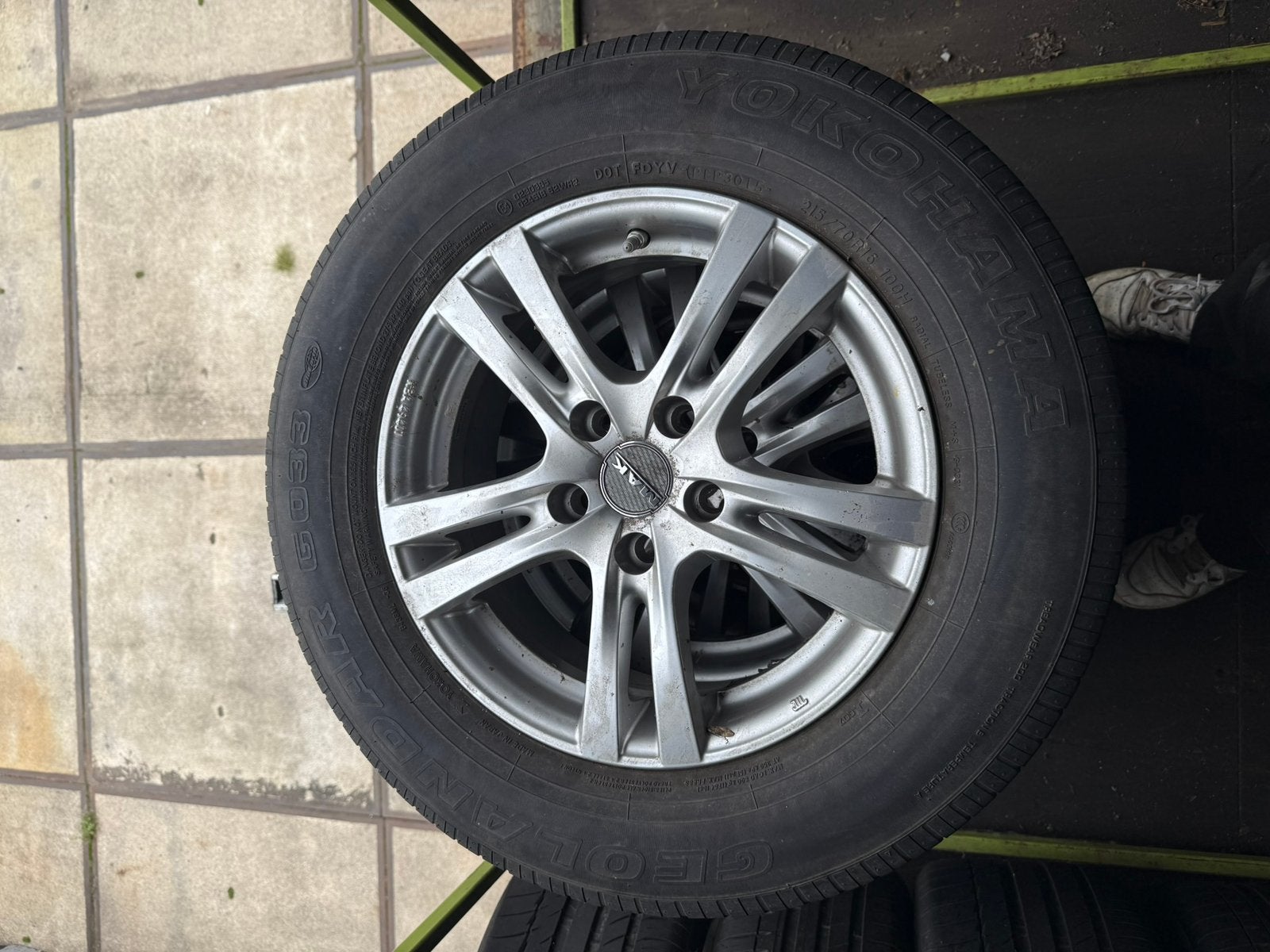 Zomerwielen Mitsubishi ASX & outlander 215/70 R16, Enlèvement