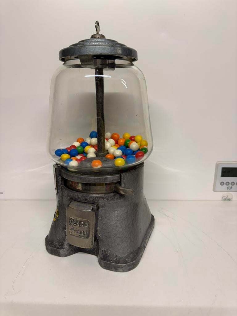 Distributeur chewing-gum Desco ( hollande 1950), Collections, Enlèvement, Utilisé