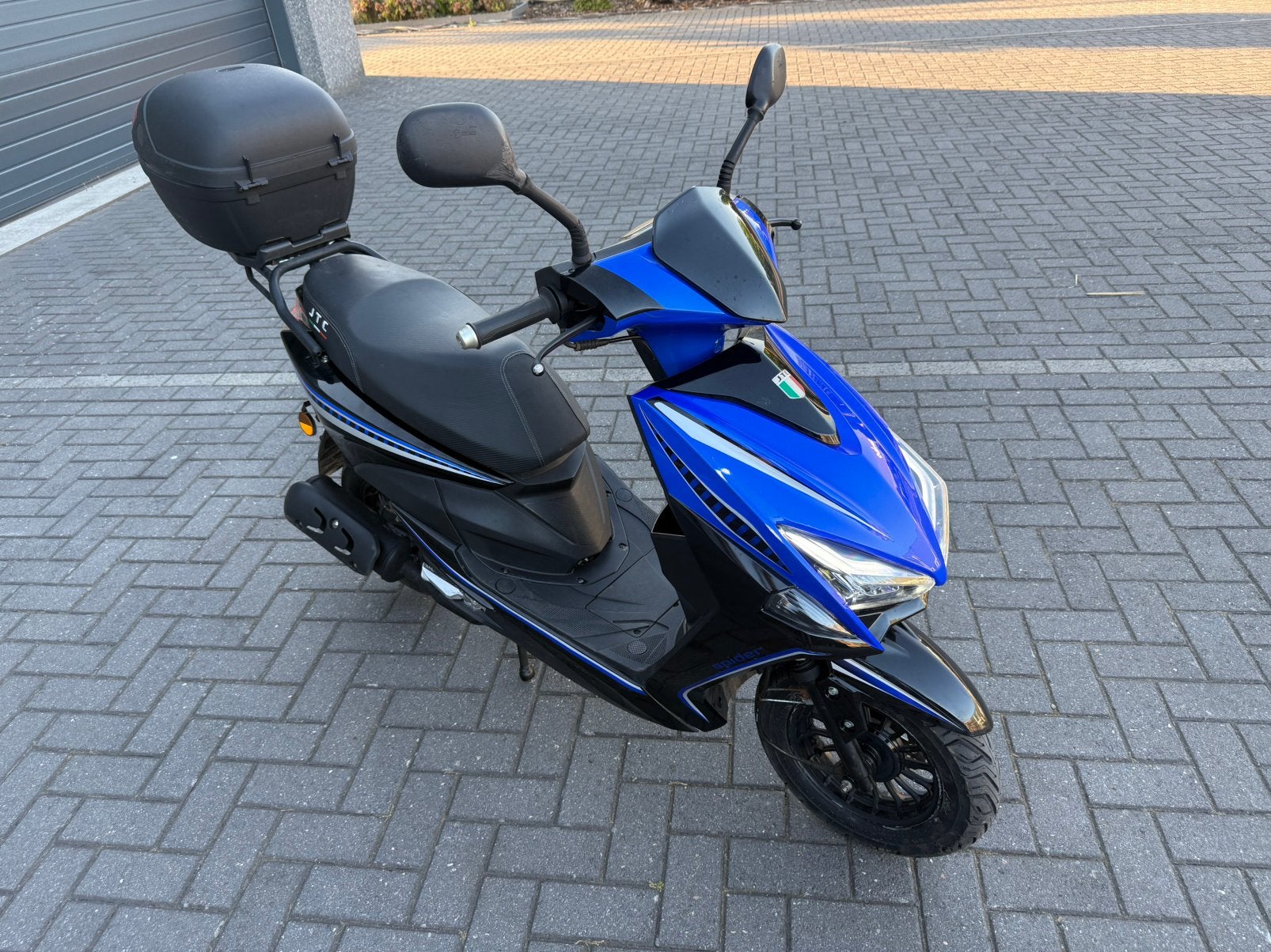 JTC Tiger A klasse met topkoffer 2024 zonder rijbewijs, Comme neuf, Enlèvement, Classe A (25 km/h)