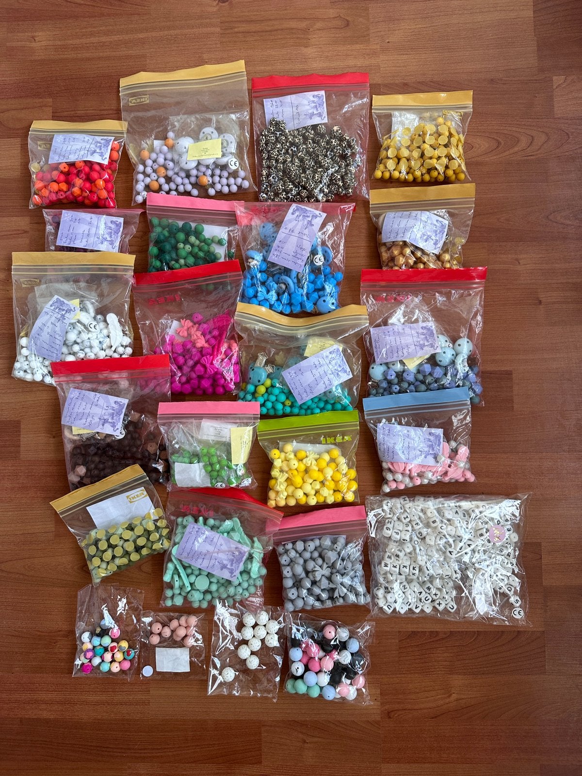 Lot silicone kralen, Ophalen of Verzenden, Zo goed als nieuw, Kraal