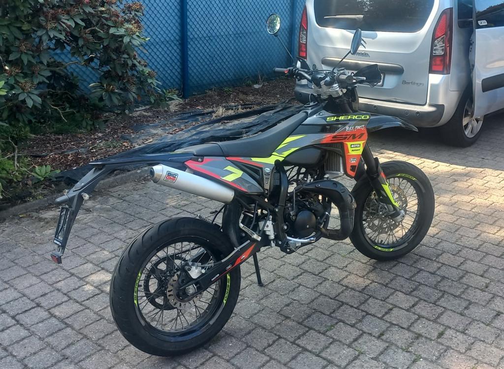Sherco SM-RS 50cc, Fietsen en Brommers, Ophalen