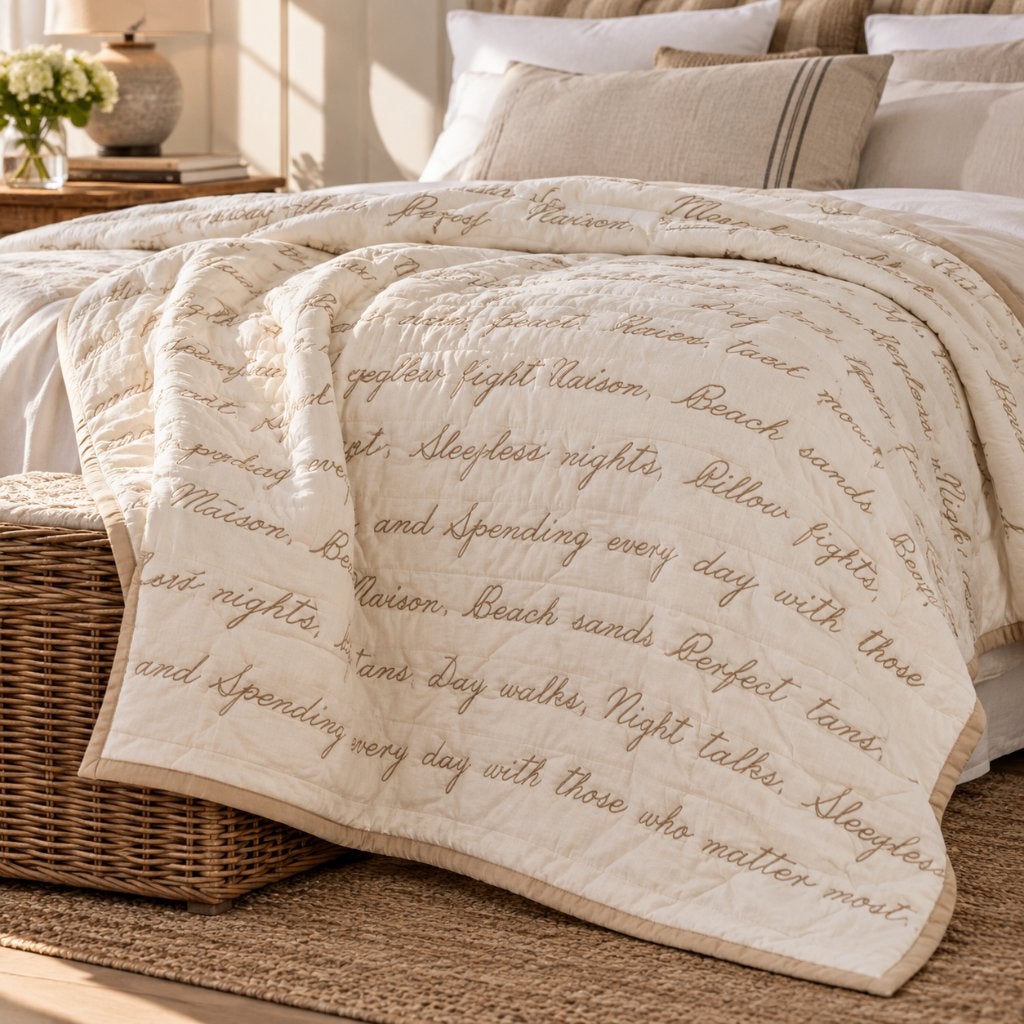 Rivièra Maison quilt / bedsprei / plaid, Ophalen, Zo goed als nieuw, 100 tot 125 cm, 150 tot 200 cm