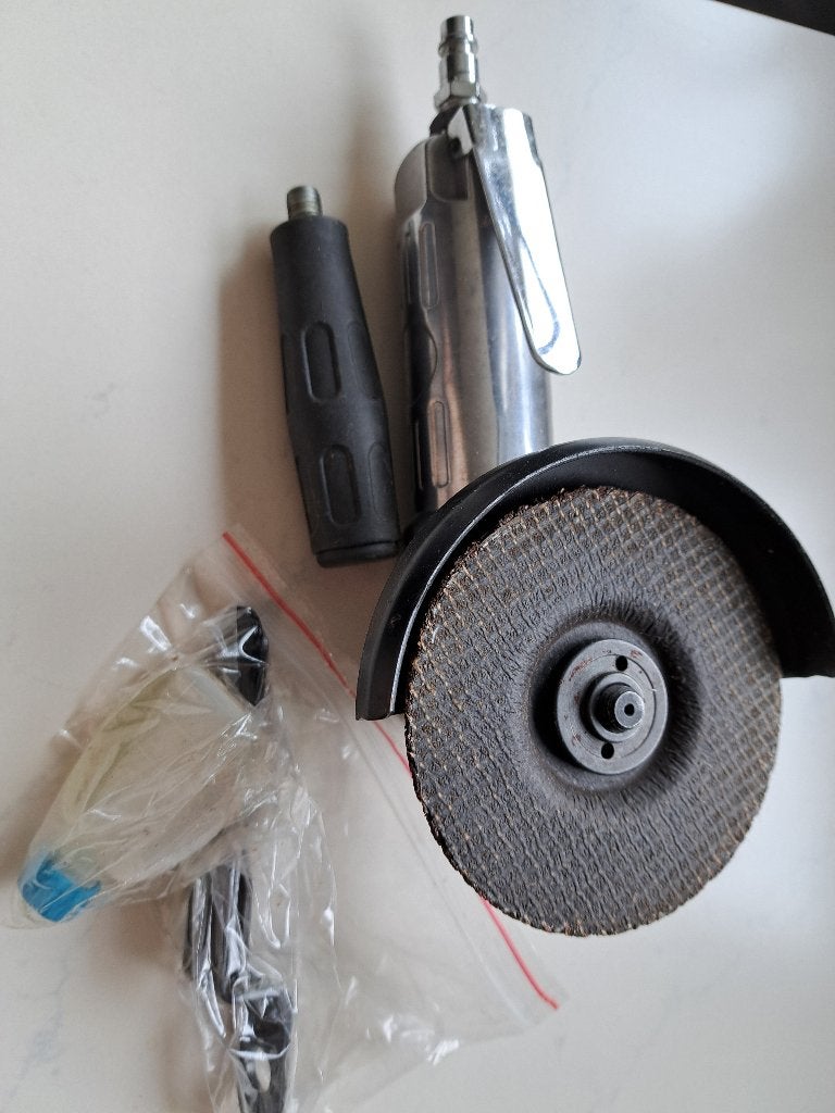 Vos Air haakse slijper Lucht 7319, Ophalen, Gebruikt, Minder dan 700 watt, Haakse handslijpmachine