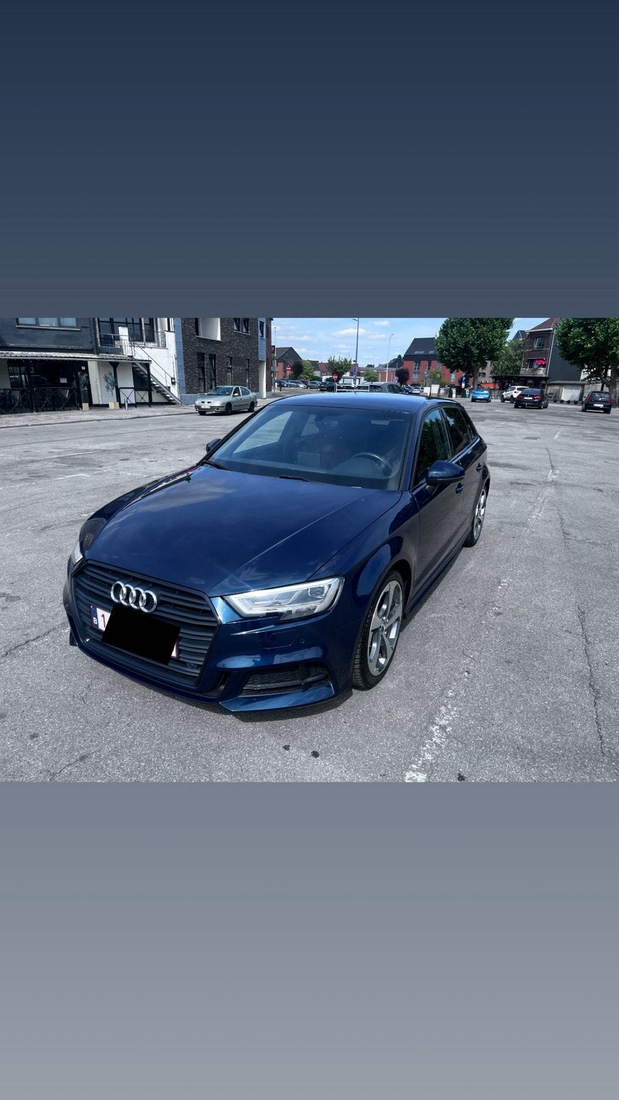 Audi a3 s-line 1.5 tfsi, Autos, Audi, A3, Android Auto, Essence, Hatchback, 5 portes, Boîte manuelle, Bleu, Brun, Cuir, Enlèvement