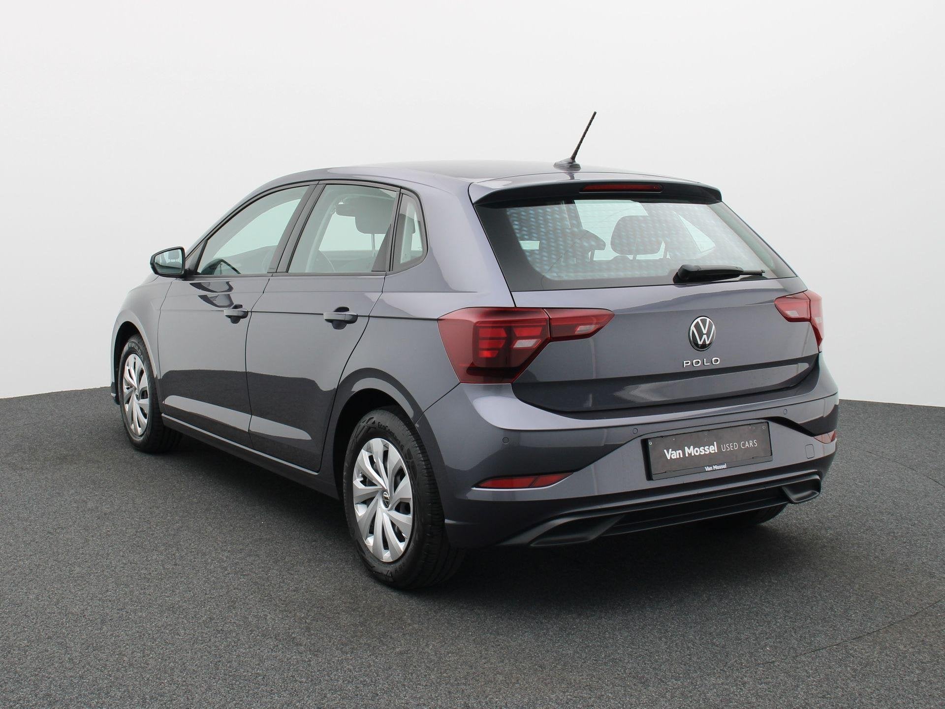 Volkswagen Polo 1.0 TSI Life DSG NAVI | LED | Zetelverwarmin, Stof, Zwart, 95 pk, Bedrijf