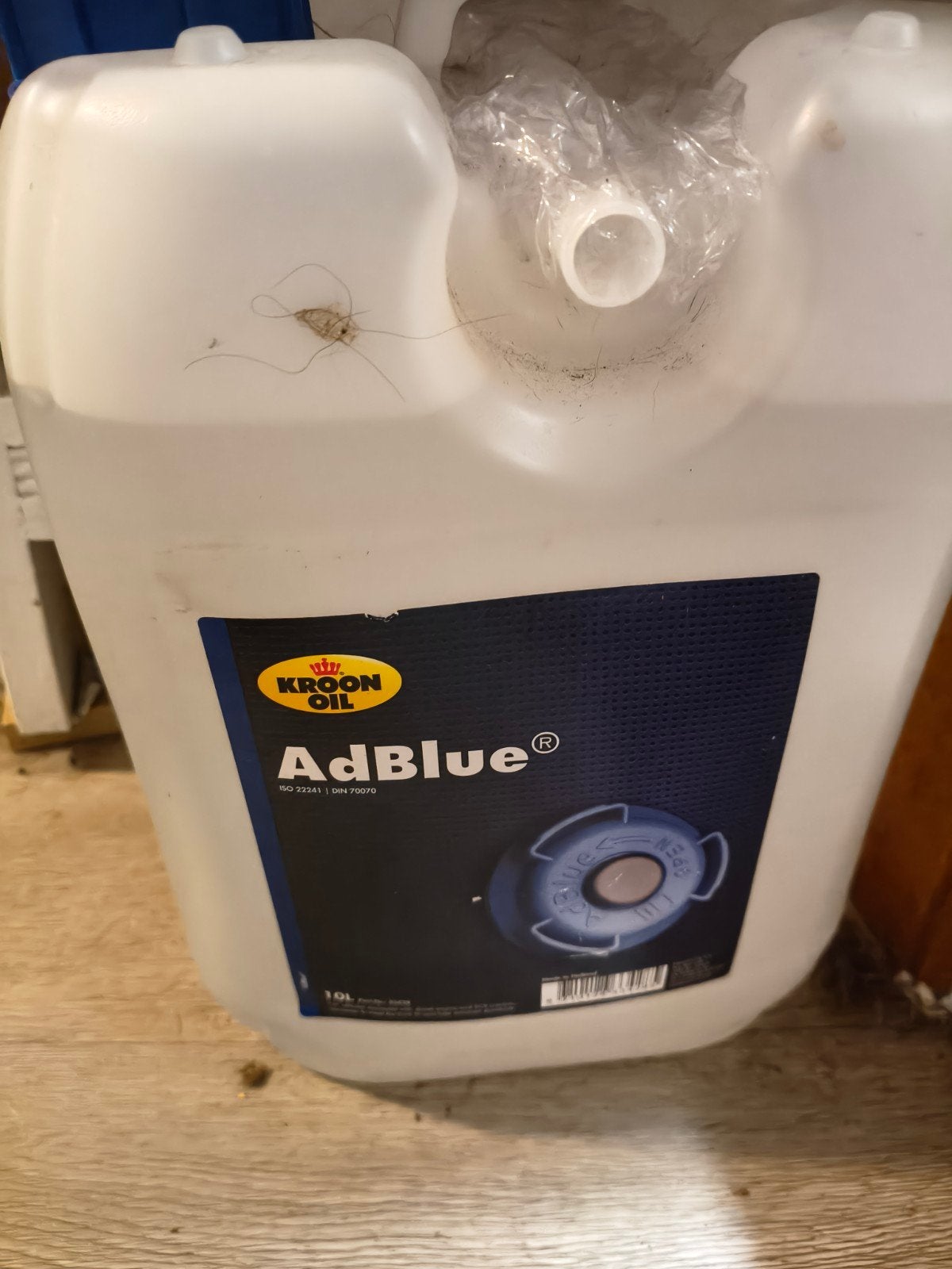 bidon ad blue neuf, Enlèvement