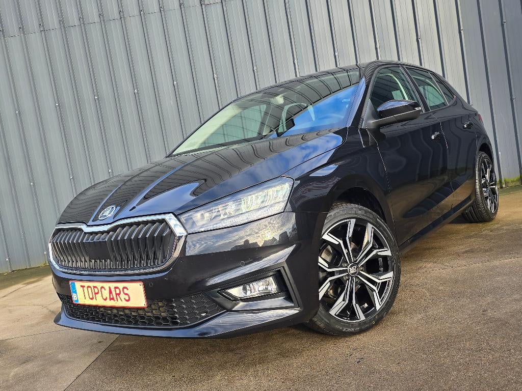 ✔SKODA FABIA 1.0TSI DSG 2025 Euro6 - 6 000km❕, Stof, Multifunctioneel stuurwiel, Zwart, Bedrijf