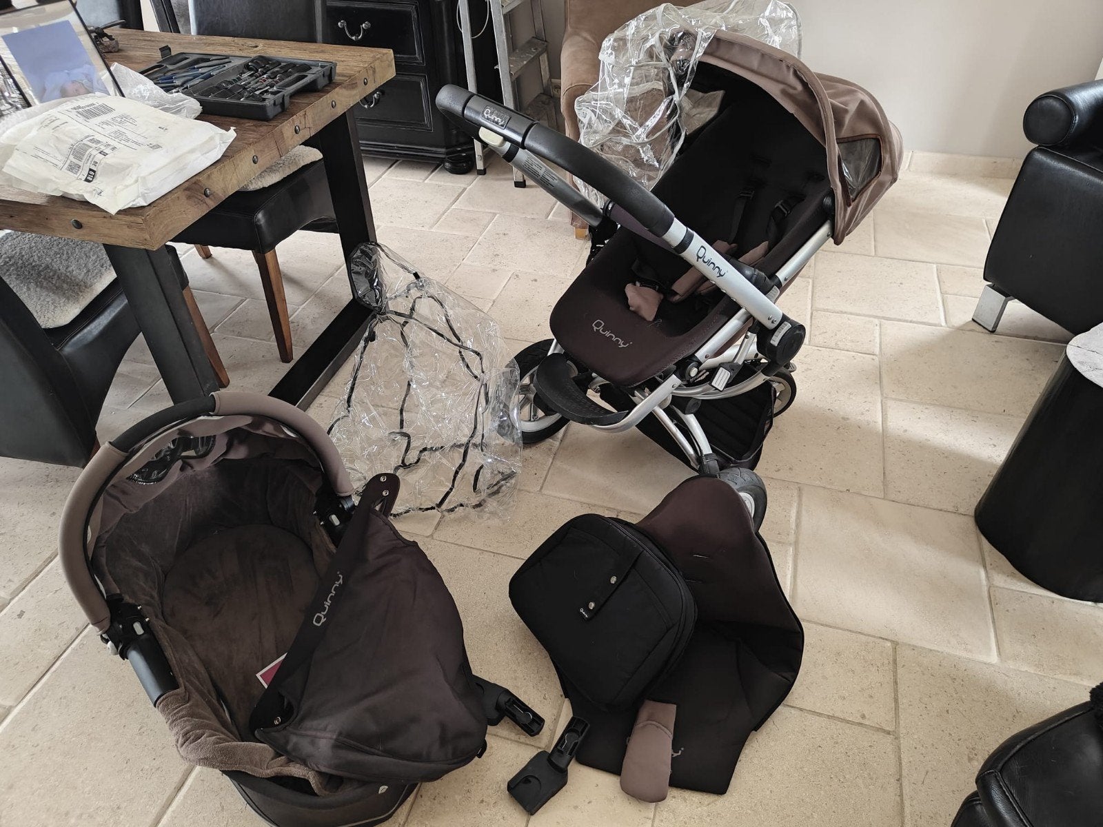 quinny kinderwagen set, Kinderen en Baby's, Ophalen, Gebruikt, Kinderwagen, Quinny