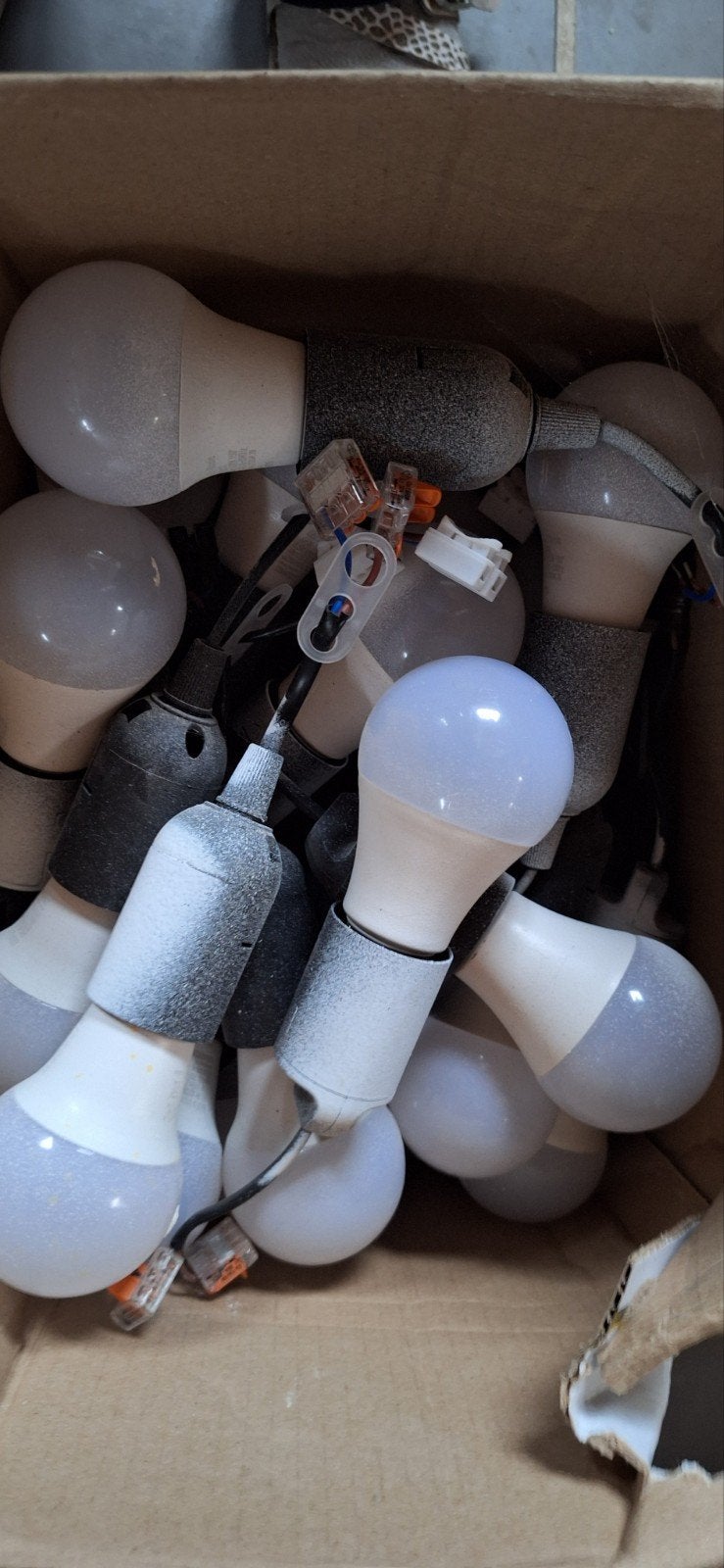 verhuisfittingen  met ledlampen, Huis en Inrichting, Lampen | Overige, Ophalen of Verzenden