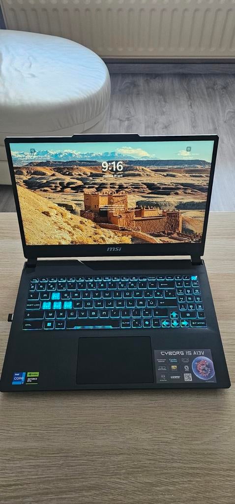 Laptop MSI Cyborg 15 A13V  – 16GB – Zeer goede staat, MSI, 15 inch, Nieuw, Gaming