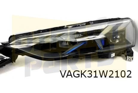 Audi E-tron GT Koplamp Rechts (LED/ laser high beam) Origine, -, Verzenden, -, Nieuw