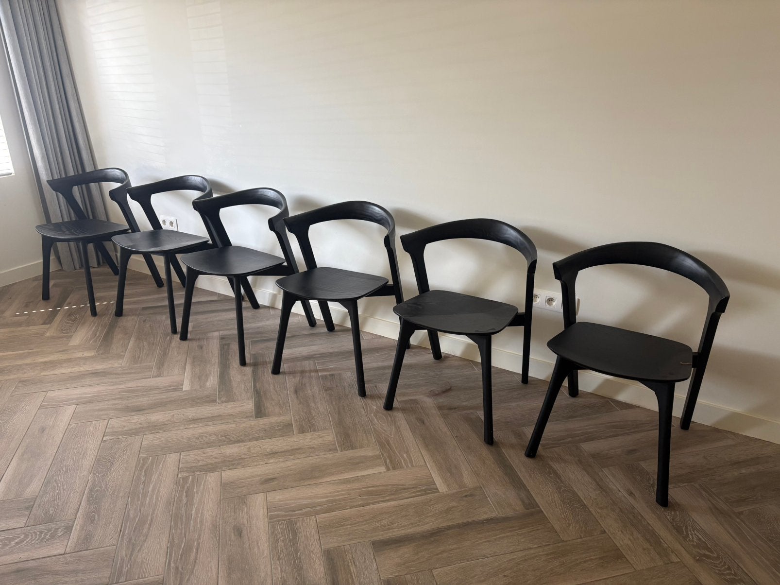 Set 6 stoelen, Huis en Inrichting, Ophalen, Zo goed als nieuw