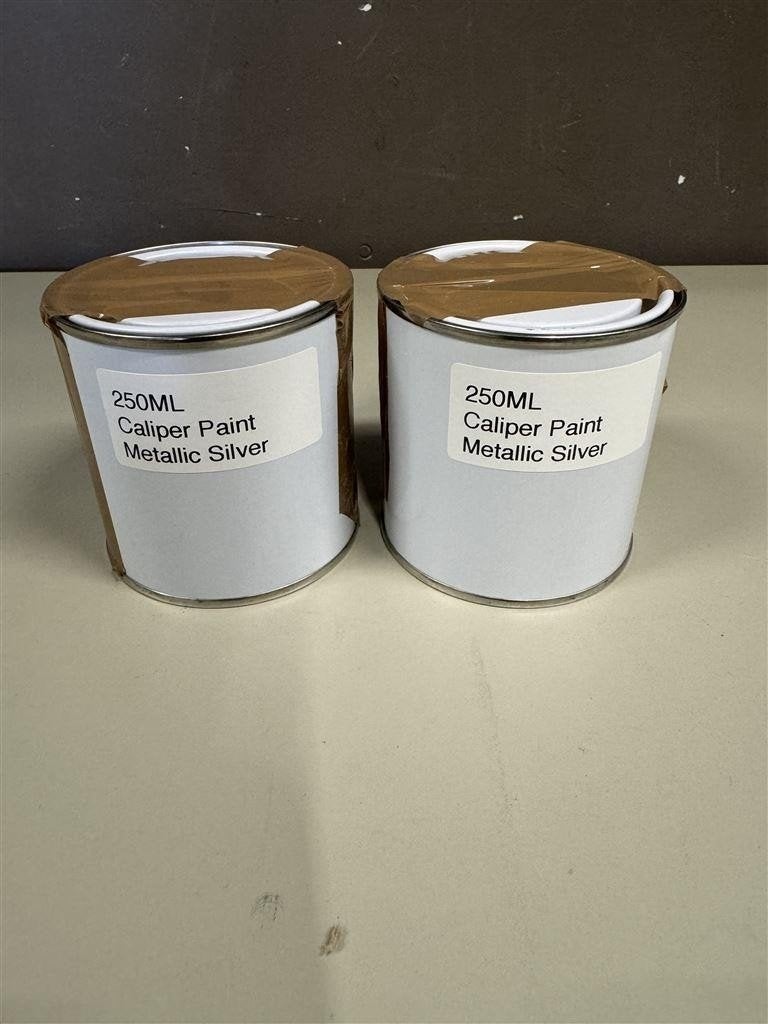 Brembo kleuren - metallic silver - remklauw verf - 2x 250ml, Ophalen of Verzenden, Zo goed als nieuw