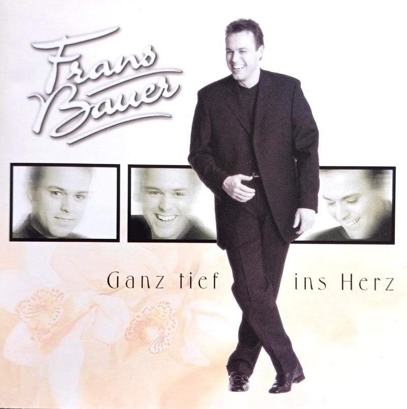 cd FRANS BAUER GANZ TIEF INS HERZ DUITSTALIG, Cd's en Dvd's, Ophalen of Verzenden, Zo goed als nieuw