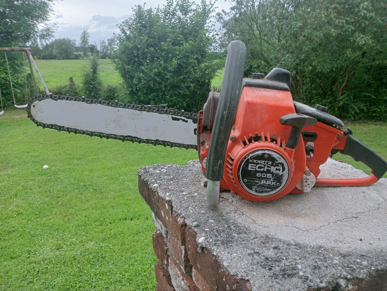 Tronçonneuse Écho 60 S, Tuin en Terras, Ophalen