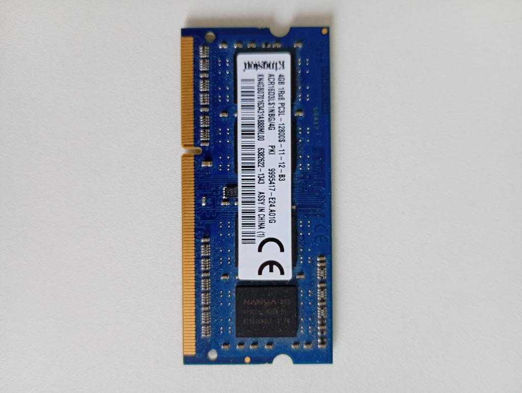 4gb ddr3 12800 Sodimm, Computers en Software, RAM geheugen, DDR3, Ophalen of Verzenden, Zo goed als nieuw, Laptop