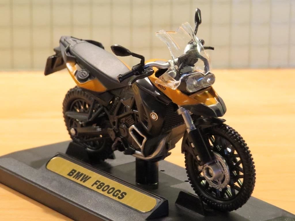 BMW F800GS F800 GS 1:18 Motormax, Hobby en Vrije tijd, Modelauto's | 1:18, Ophalen of Verzenden, Nieuw, Motor, Motormax