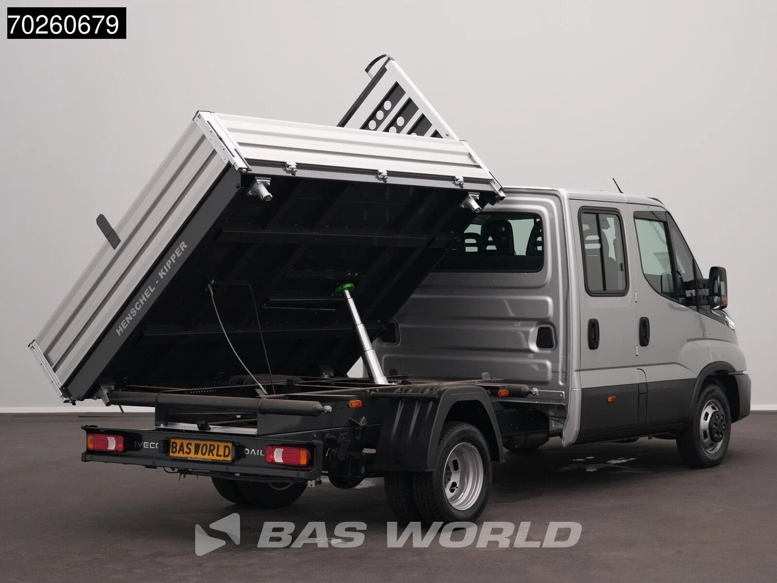 Iveco Daily 35C21 3.0L Automaat Driezijdige Kipper Dubbel Ca, Auto's, Stof, 4 cilinders, Iveco, 7 zetels