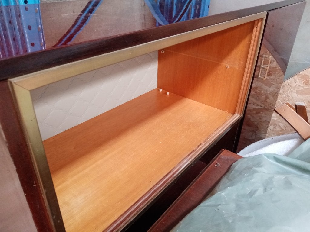 meubles, Huis en Inrichting, Kasten | Computermeubels, Ophalen, Gebruikt, Vintage, Minder dan 40 cm