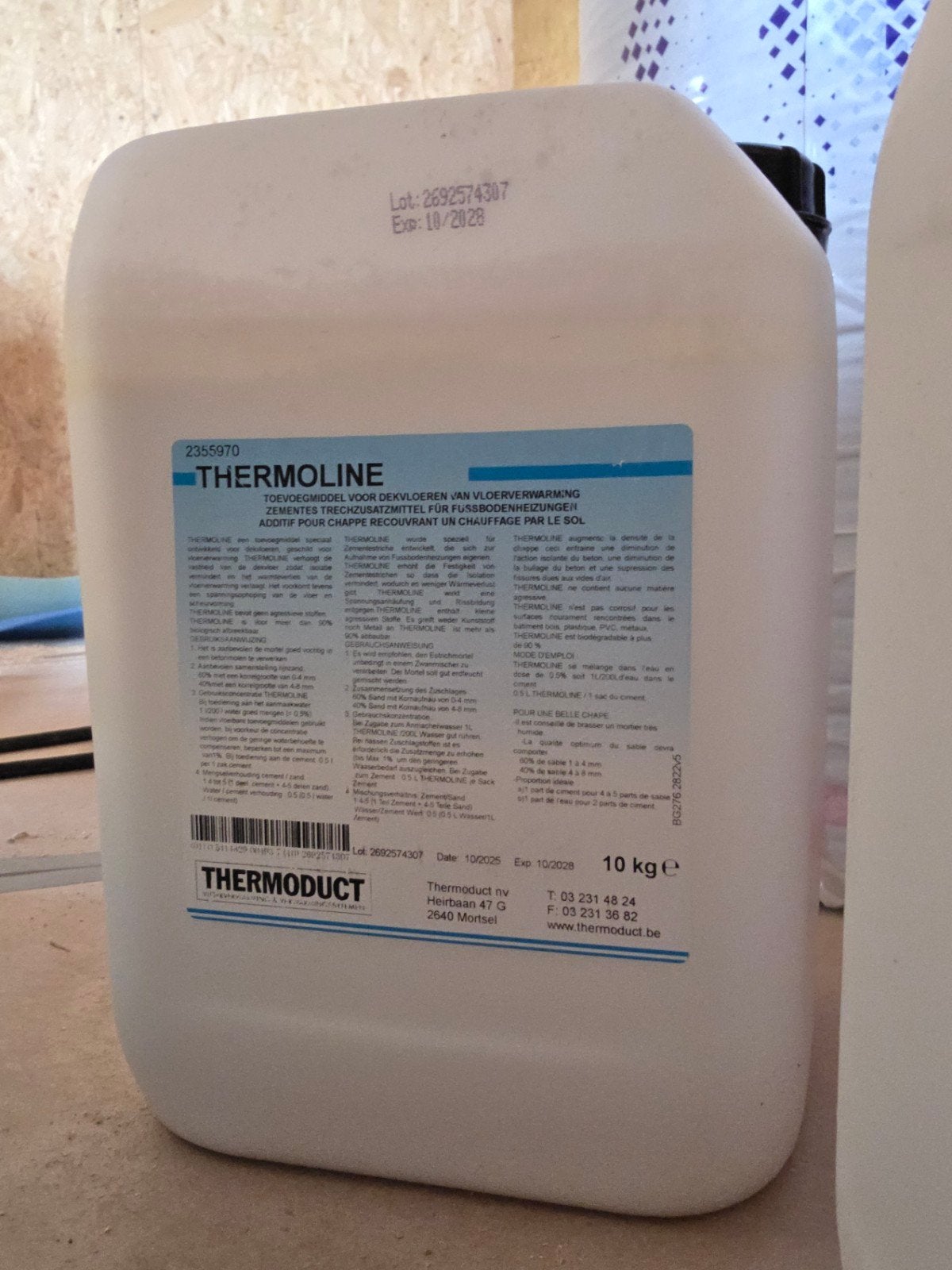 3 x 10 l thermoline van thermoduct, Doe-het-zelf en Bouw, Ophalen
