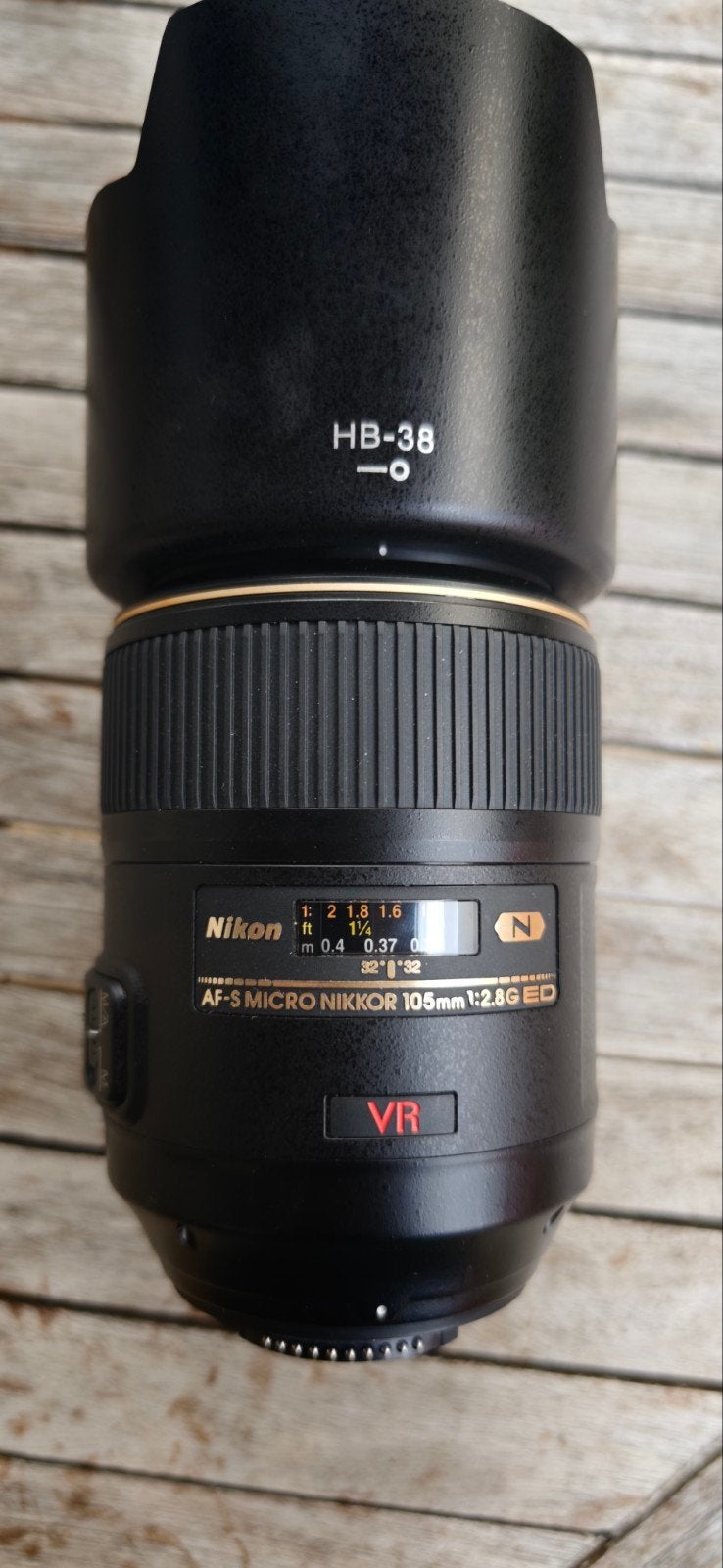 échange objectif Nikon 105mm 2.8 ED, Audio, Tv en Foto, Ophalen