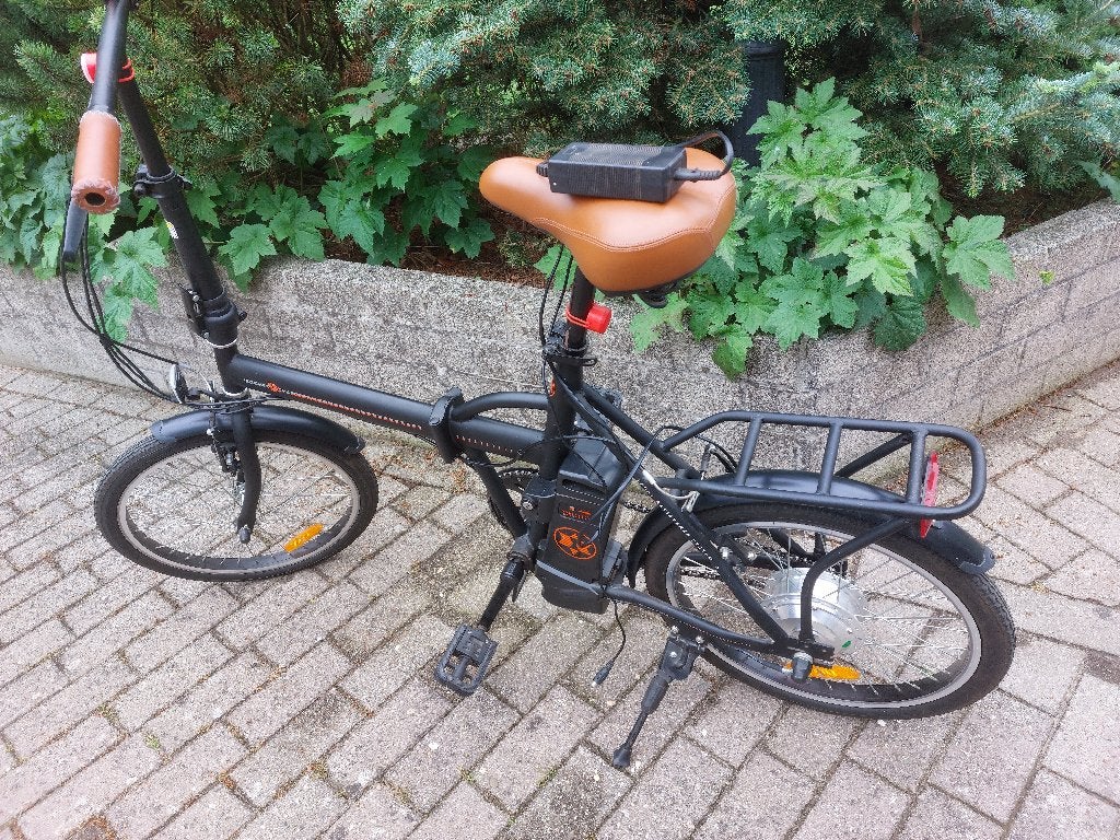 Electrische Plooifiets, 59 cm of meer, Ophalen, Zo goed als nieuw, Overige merken