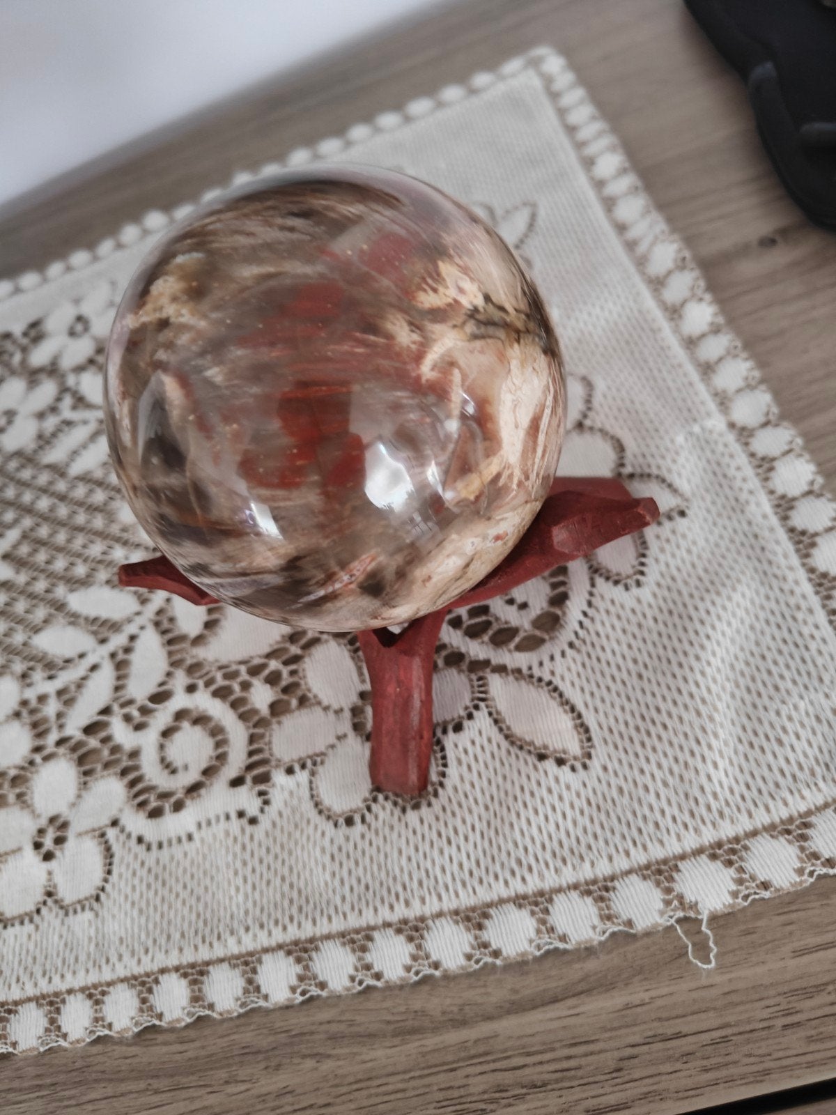 Versteend hout diameter 10 cm, Ophalen of Verzenden