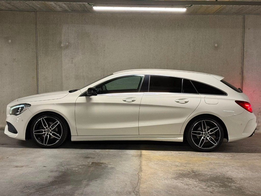 Mercedes-Benz CLA 180 AMG| LEDER| E KOFR.|ZETELVW. |CARPLAY!, CLA, 4 cilinders, Wit, 5 zetels