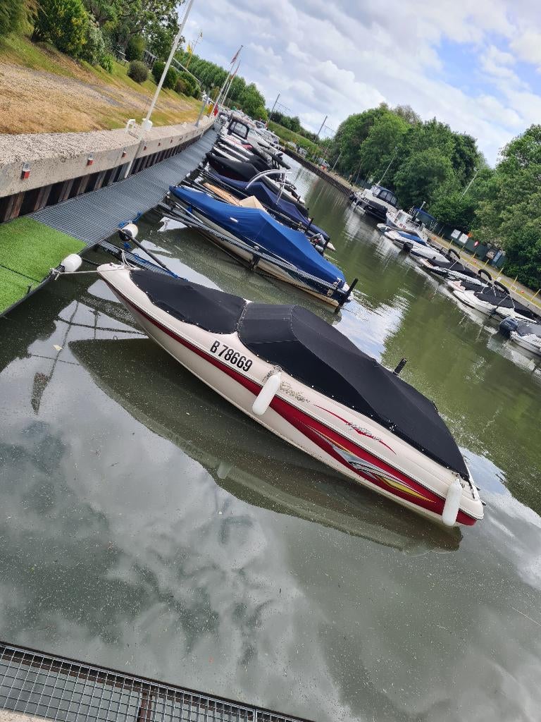 Motorboot Rinker Captiva 192, Watersport en Boten, Ophalen, Gebruikt, Binnenboordmotor, 120 tot 200 pk