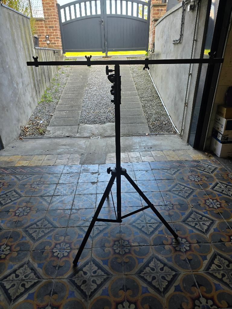 Trépied pour éclairage DJ, Enlèvement, Comme neuf, 175 cm ou plus, Trépied