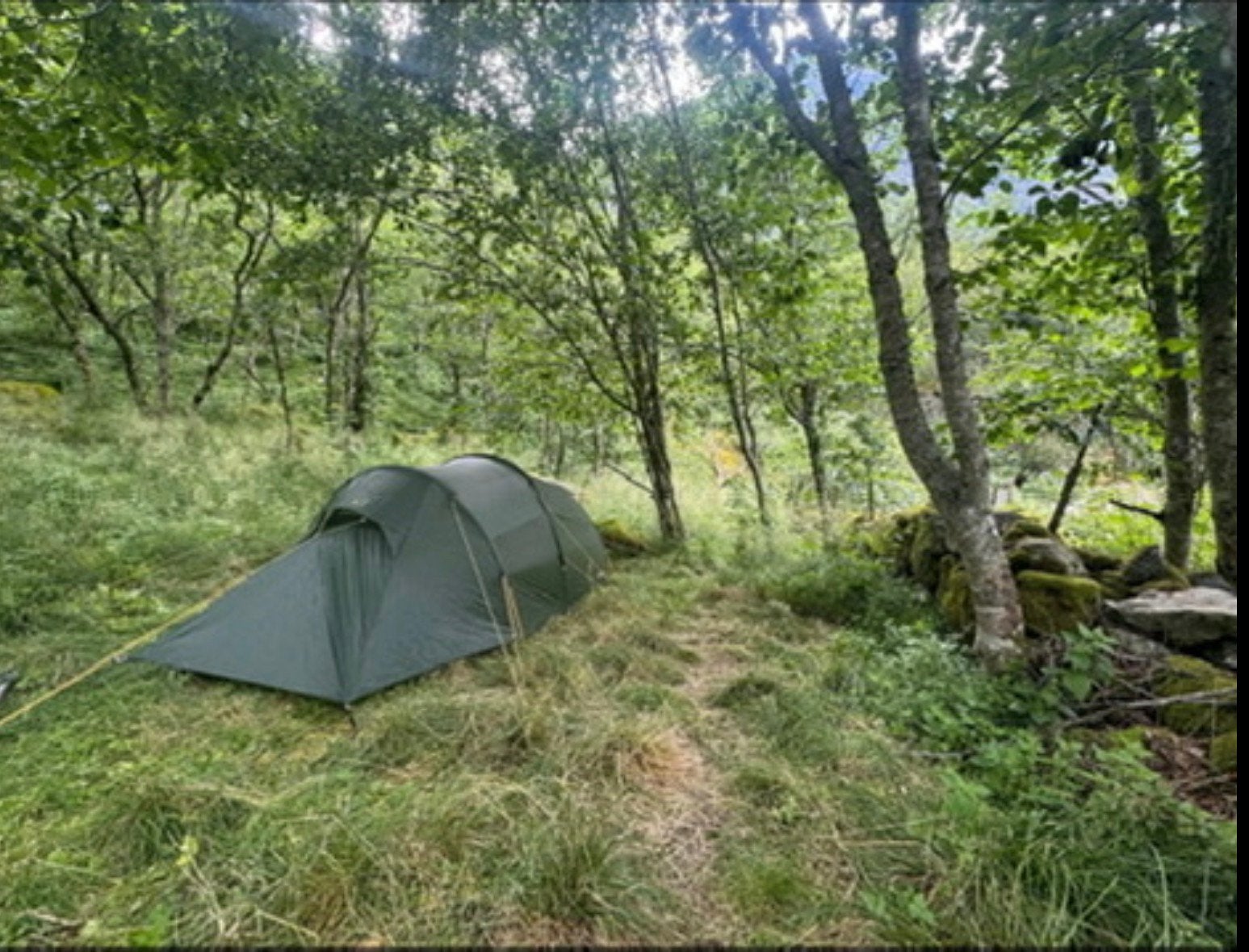 Oppland 2 lw nordisk trekking tent, Ophalen, Zo goed als nieuw
