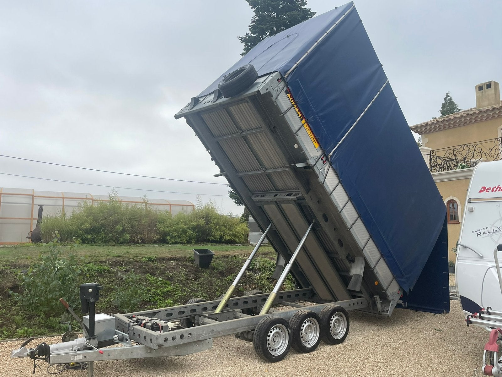 Brian James Tipper 3500 kg, kipper, 3 asser, Autos : Divers, Enlèvement, Utilisé