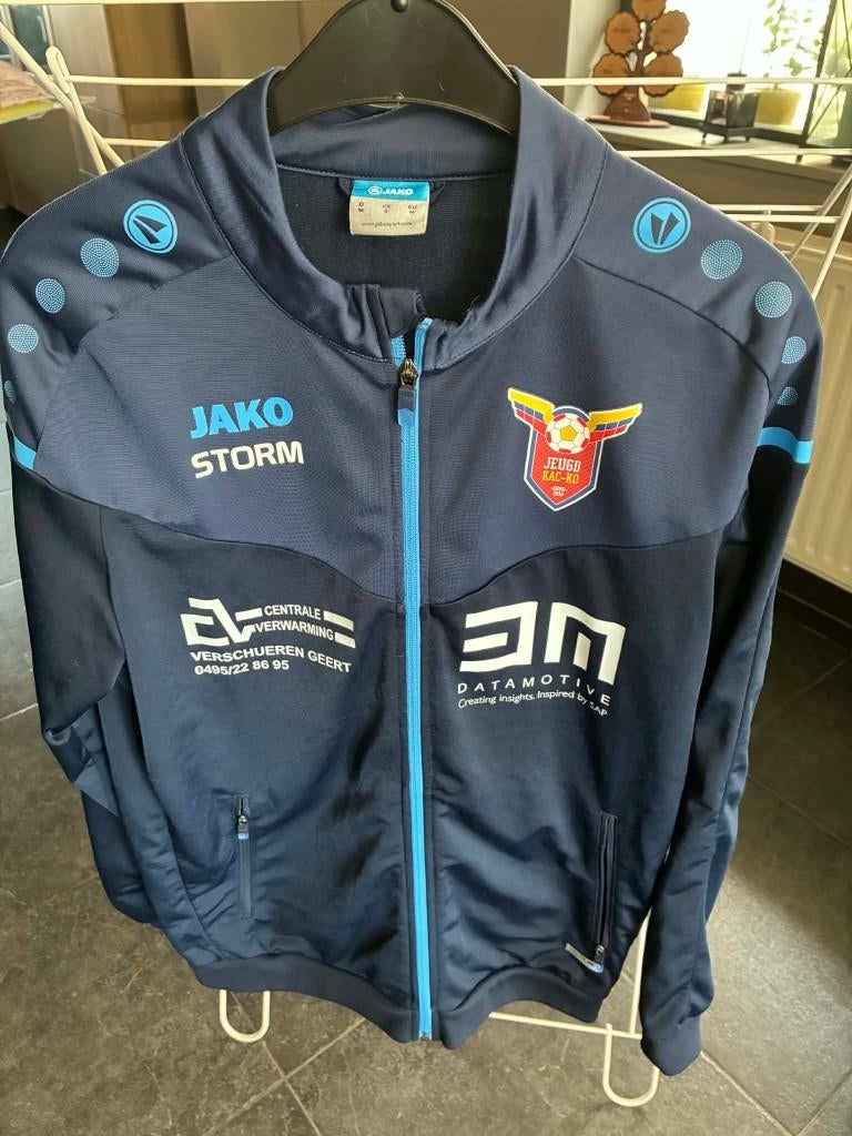 Jako donkerblauwe trainingsvest maat M, Sport en Fitness, Voetbal, Maat M, Ophalen of Verzenden, Zo goed als nieuw