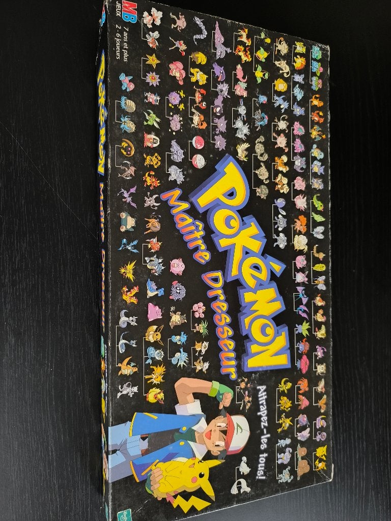 Jeu de société pokemon, 1 ou 2 joueurs, Enlèvement, Utilisé, MB