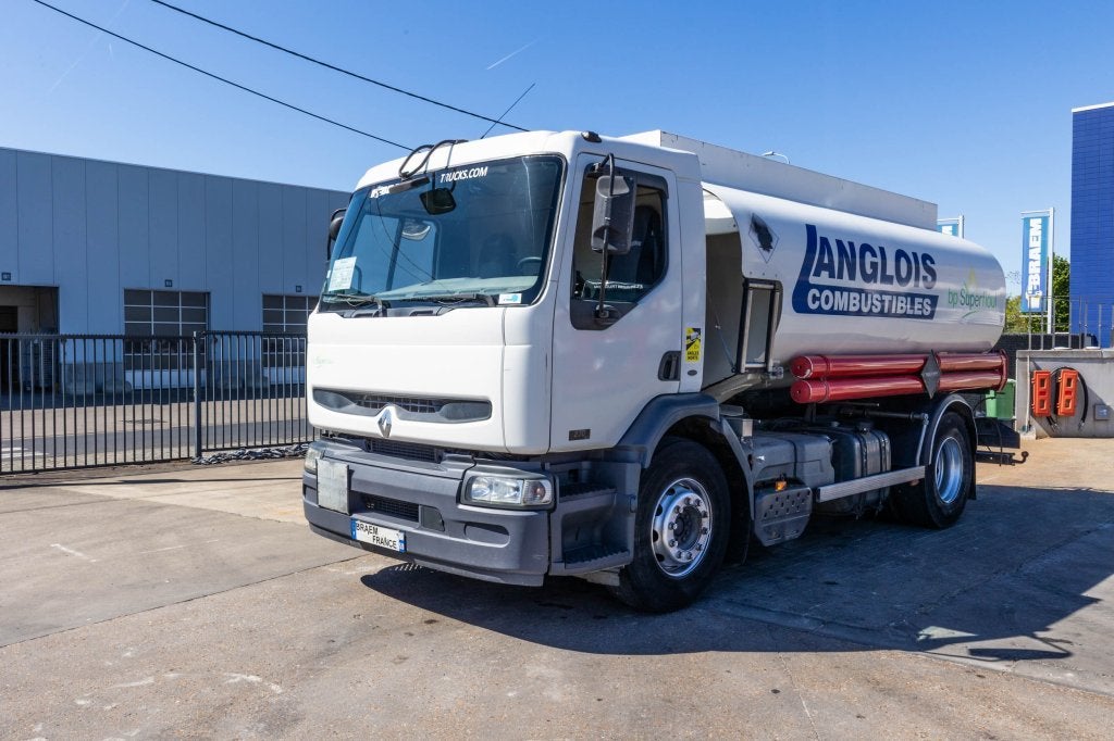 Renault PREMIUM 270 + MAGYAR 13000L+4COMP+INTARDER, Auto's, Achterwielaandrijving, Elektrische ramen, Renault, Wit