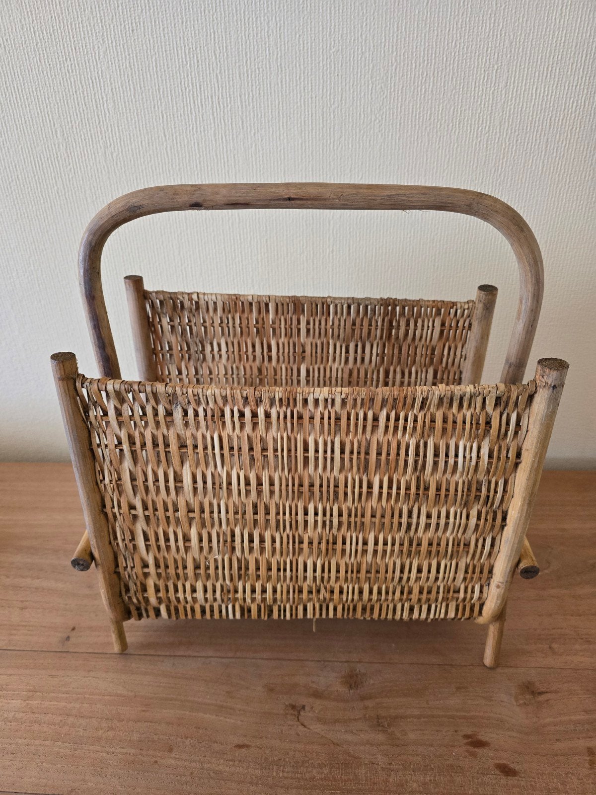 Vintage tijdschriftenhouder, Maison & Meubles, Accessoires pour la Maison | Porte-journaux & Porte-revues, Enlèvement ou Envoi