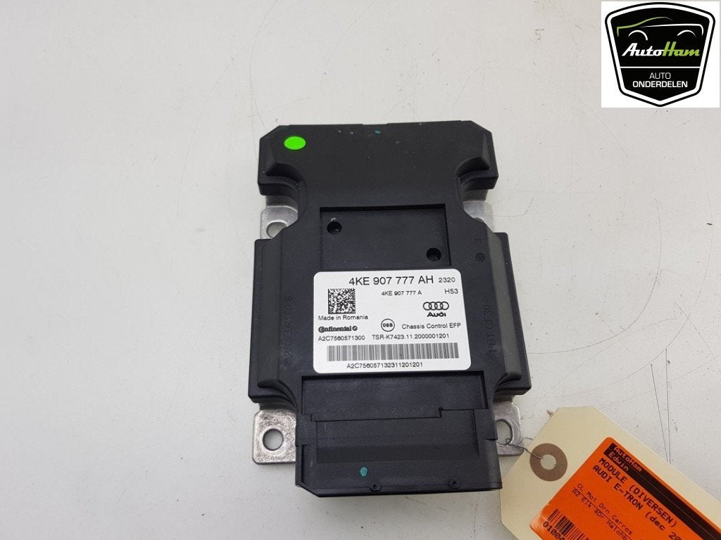 COMPUTER DIVERSEN e-tron Sportback (GEA) (|4KE907777AH|), Dhr. J. Ham, Gebruikt, Administratie@autoham.nl, Audi