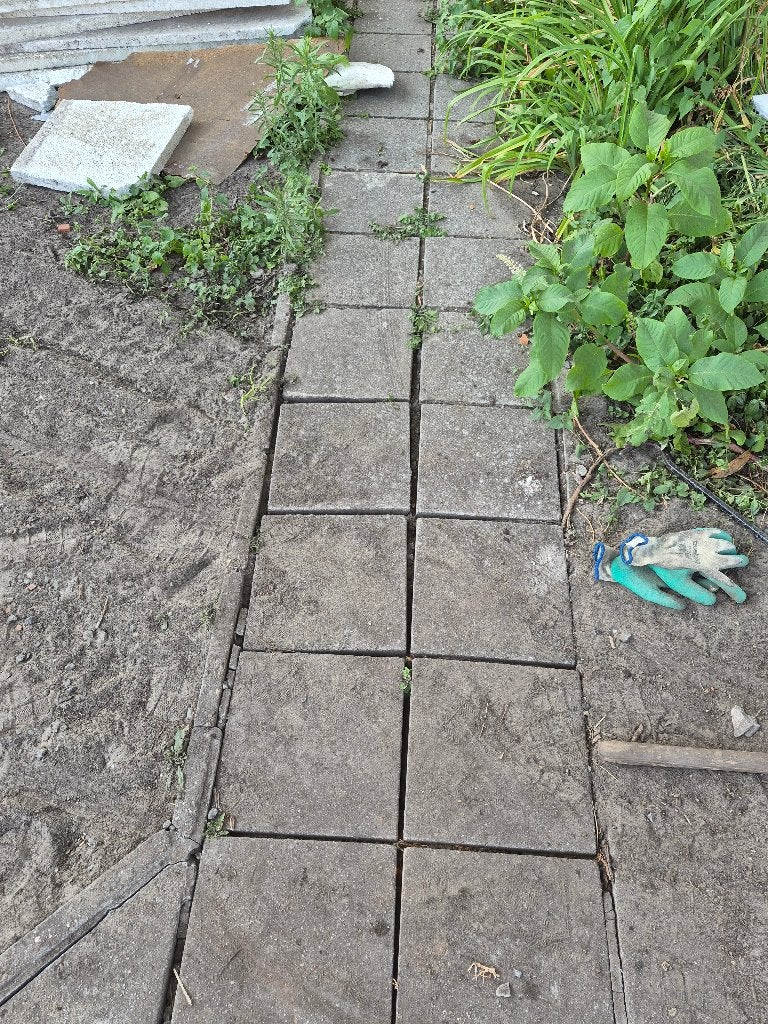 Terras tegel beton / GRATIS, Tuin en Terras, Ophalen, Gebruikt, Beton, Terrastegels