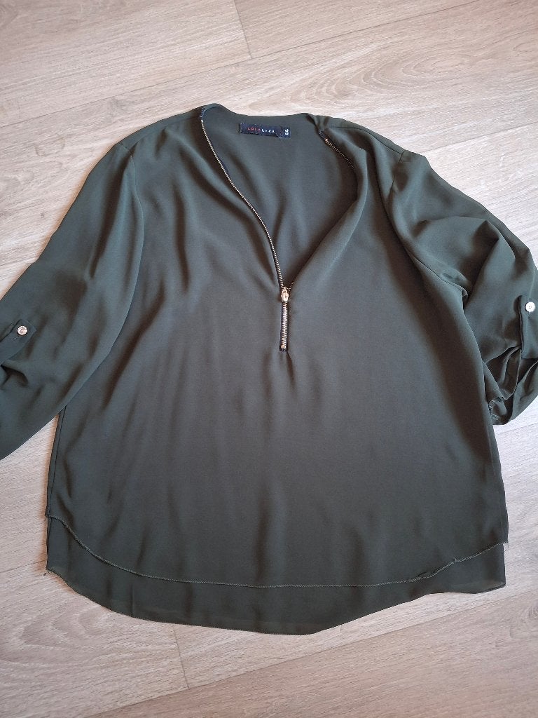 blouse Lola&Liza 44, Lola & Liza, Ophalen of Verzenden, Maat 42/44 (L), Groen