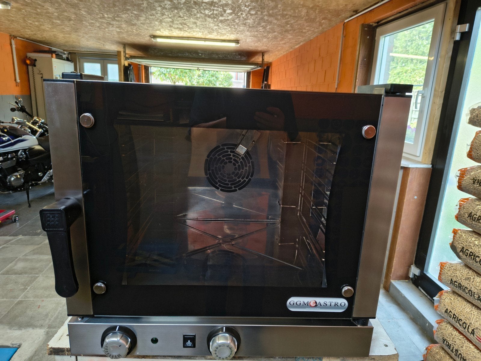 Combisteamer heteluchtoven, Elektronische apparatuur, Ovens, Ophalen, Hete lucht, Combi-oven, Vrijstaand