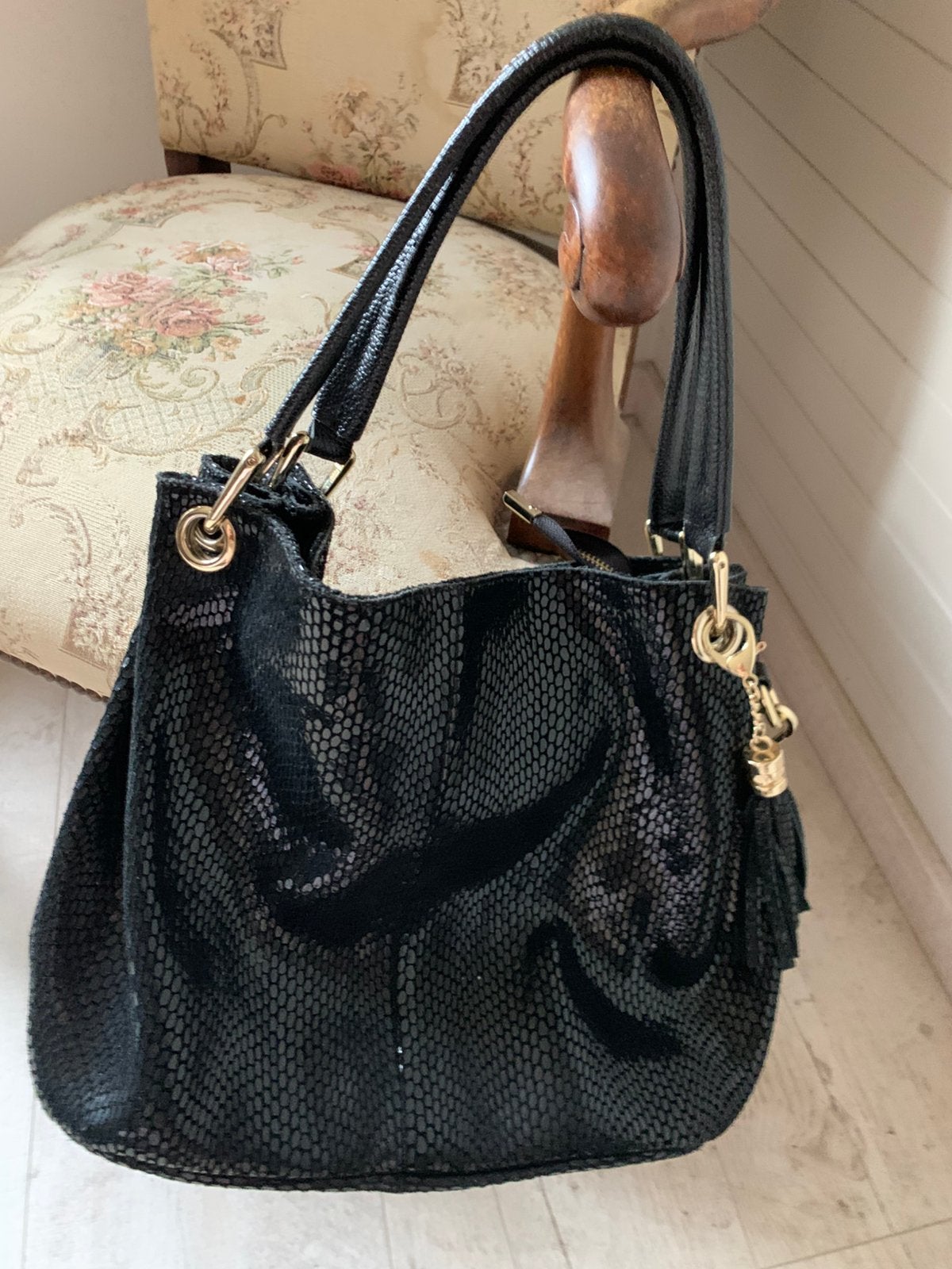 Sac à main : sac à bandoulière, Enlèvement ou Envoi, Comme neuf, Noir, Sac à main