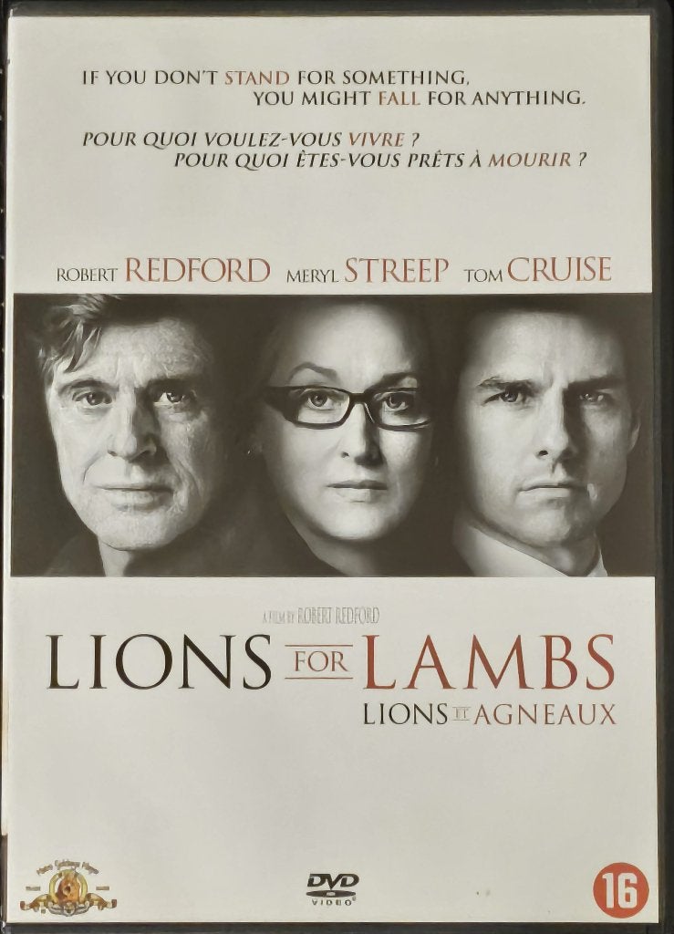 Lions for Lambs (2007), CD & DVD, Enlèvement ou Envoi, Néerlandais, Comme neuf, Anglais