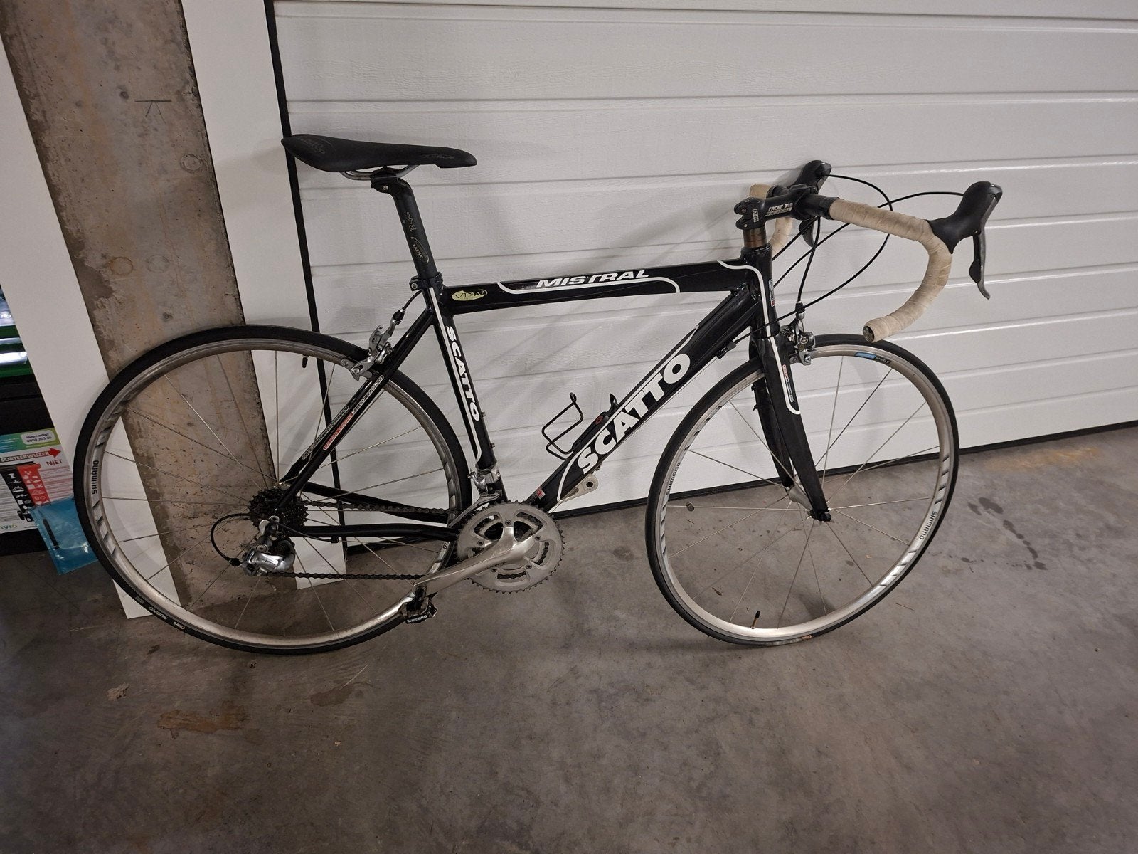 Koers fiets Scatto, Enlèvement